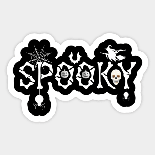 Spooky Halloween – Creepy Cute Design Sticker